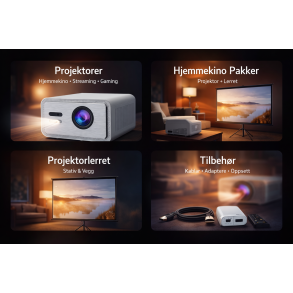 Projektor & Hjemmekino