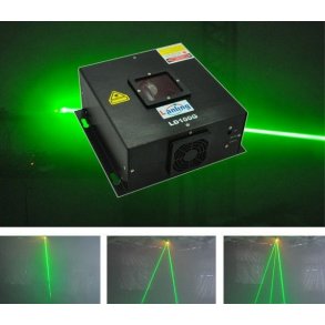 Moving Head Fat beam Grnn Laser 100mW