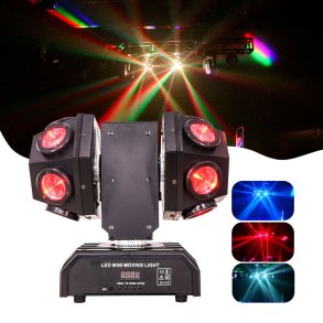 Dobbel Discoball Moving head 2 in 1 LED & Laser