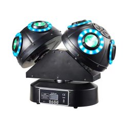 Moving Head Dobbel Starryball 2in1 med Stativ og 900W R�ykmaskin � Utleie