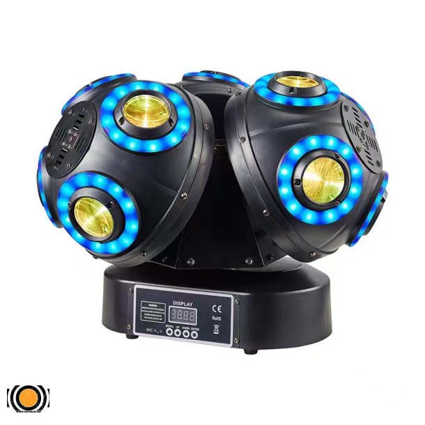 Trippel Starry Ball Moving head 2 in 1 LED &amp; Laser