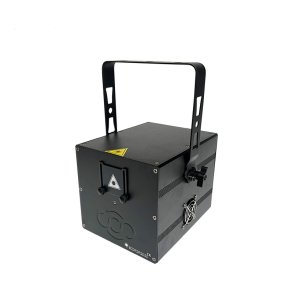 1000mW RGB Laser Lys Show Projektor med 1W animasjon og beam