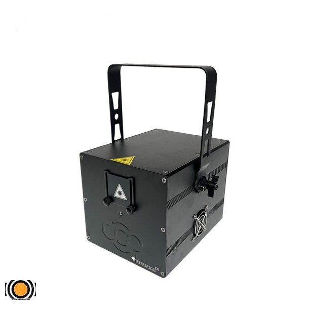 1000mW RGB Laser Lys Show Projektor med 1W animasjon og beam