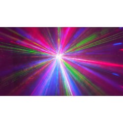 3 i 1 Strobe, LED Effekt og Laser DMX