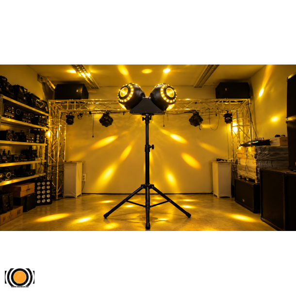 Moving Head Dobbel Starryball 2in1 med Stativ � Utleie