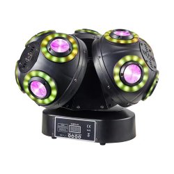 Trippel Starry Ball Moving head 2 in 1 LED &amp; Laser