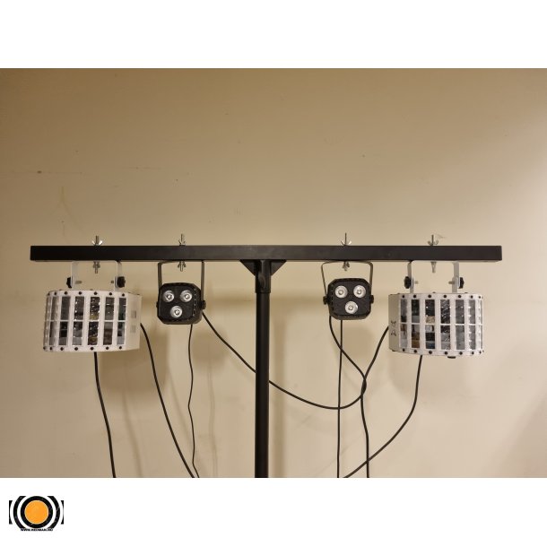 Diskolys pakke 6 p stativ (UTLEIE)