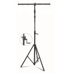 Lysstativ med T-bom + med sveiv
