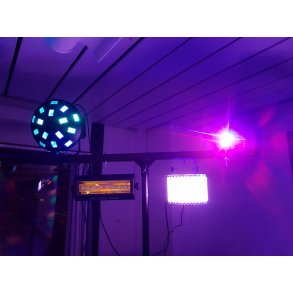 Diskolys pakke 4 p stativ (UTLEIE)