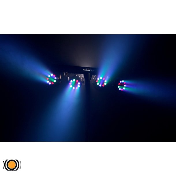 Partybar eco 4 stk Diskolys p stativ (UTLEIE)
