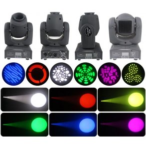 Moving Head LED Light 12 W 7 Goboer