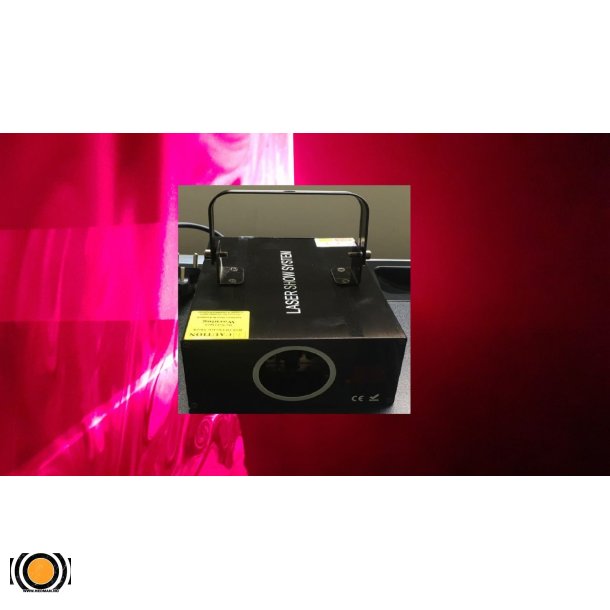 Laser Rød 100 mW 650nm (Utleie)