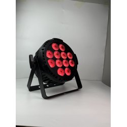 PAR 180 W RGBAW+UV (IP65) med Batteri