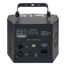 5-IN-1 Derby LED Effektlys med Laser � DJ og Scene