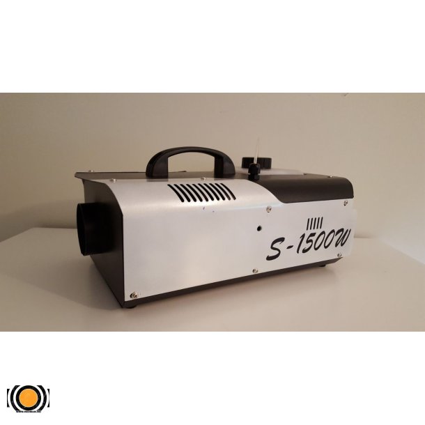 Rykmaskin 1500 W DMX m/Trdls fjernkontroll