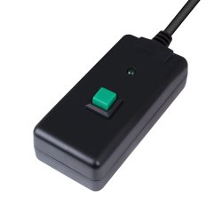 Rykmaskin 1000 W m/RGB Led Lys+ trdls fjernkontroll&kabel