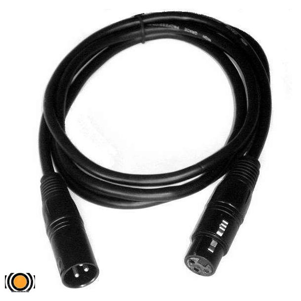 XLR 3 pins Kabel 0,5 meter