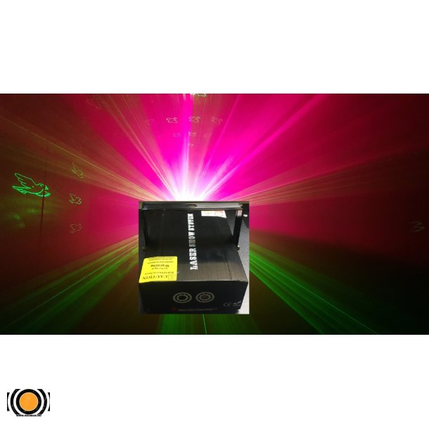 Laser Rd&Grnn 40 Figurer R 100 mw+ G 50mw