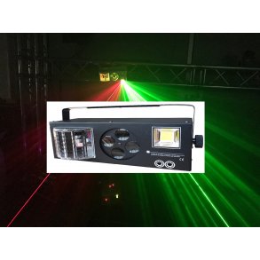 Kombinasjonslys med Laser