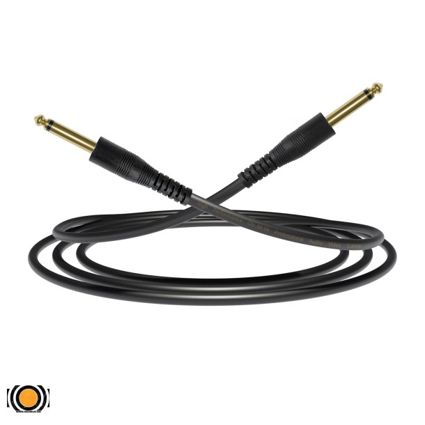 6.35 jack mono - 6.35 jack mono kabel 10 meter