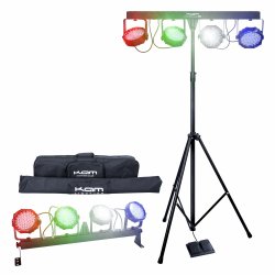 LED Partybar V2 med Stativ (UTLEIE)