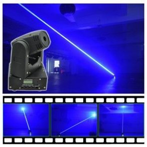 Laser Bl Mini Moving Head Fat beam 500mW 650nm