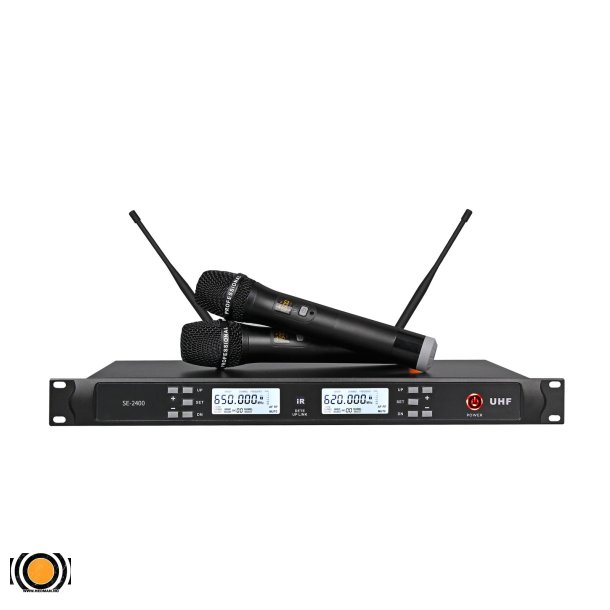 Trdls Mikrofon sett med 2 stk Bodypack Mikrofoner (UTLEIE)