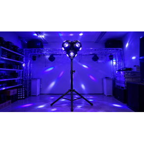 Moving Head Trippel Starryball LED med Stativ � Utleie