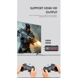 M8 X8 Game Stick 4K Mini box Classic 10000 Games 64GB HD Output Retro Video