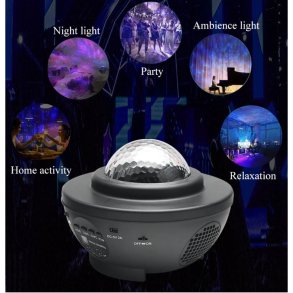 LED Stjernehimmel med laser og bluetooth