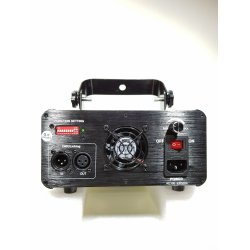 Rd og Grnn Stjernelaser med LED vanneffekt DMX