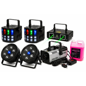 Diskolys Pakke 7 Mellomklasse med Laser