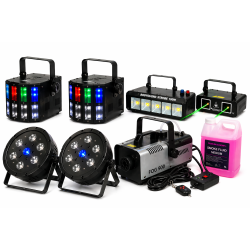 Diskolys Pakke 8 Mellomklasse Komplett