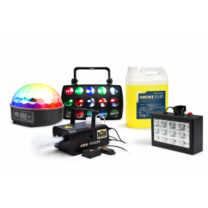 Diskolys Pakke 2 Budsjett med Strobe