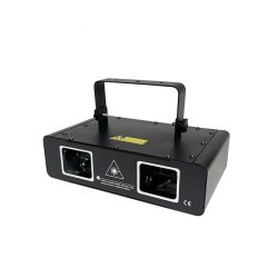 Dobbel Bl� Beam Laser Effektlys for DJ og Fest