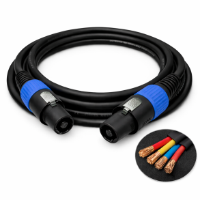 H�yttalerkabel Speakon - Speakon 4x2,5mm 2 meter
