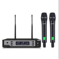 Trdls Mikrofon sett med 2 stk Hndholdt Mikrofoner