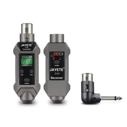 Profesjonell UHF trdls XLR hyttaler senderomformer Digital kablet til trdls mikrofon sender