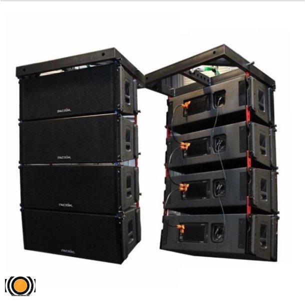 Admark Dobbel 12-tommers aktiv Line Array