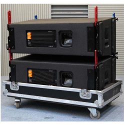 Admark Dobbel 12" Aktiv Line Array 1800W | Profesjonell Lyd med DSP og Neodym-drivere