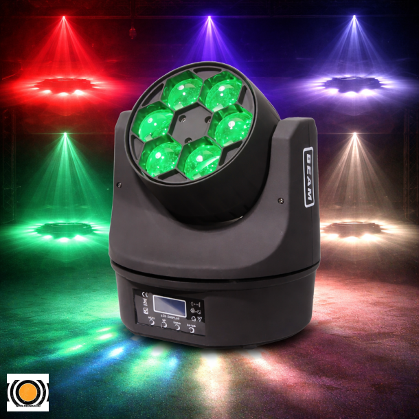 LED MINI BEE EYE Moving head 4in1 RGBW 90W