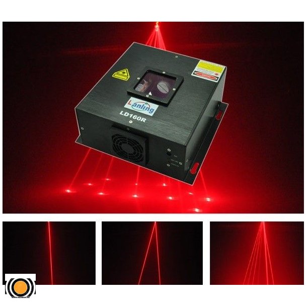 Moving Head Fat beam R�d Laser 500mW