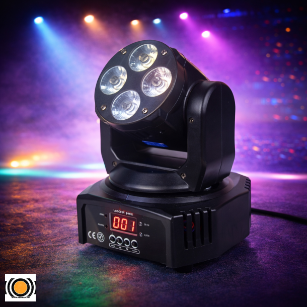 Moving Head Wash LED Light 4in1 40 W