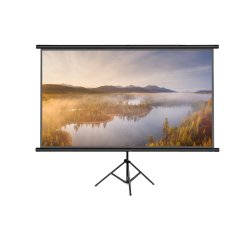 Projektorlerret 100" (16:9) med Stativ