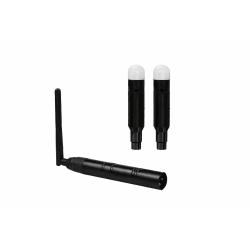 Tr�dl�s DMX Sett: 1 stk Sender 2 stk Mottakere