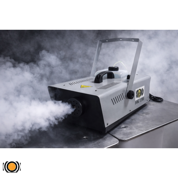 R�ykmaskin 1200 W m/Tr�dl�s fjernkontroll og Kabel