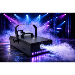 3000W R�ykmaskin med RGB LED (DMX)