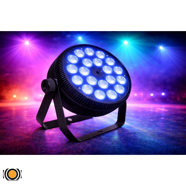 Slim Par LED 324 W (18 � 18W RGBWA+UV)