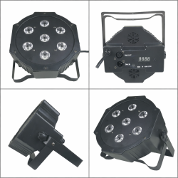 Par LED 70W RGBW - 7 � 10W LEDs