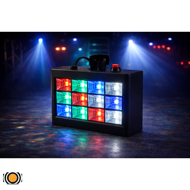 LED Farge STROBE RGBW RGBW 12�3W (UTLEIE) 